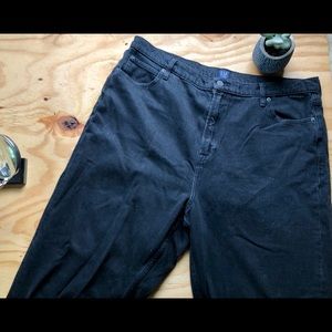 Gap Black “Mom” Jeans